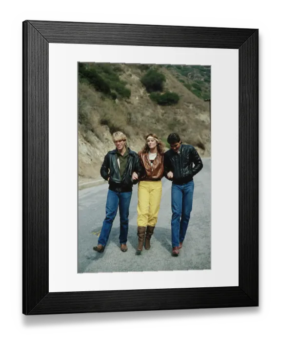 Framed Print : Fashion Shoots For Tiger Beat Framed Print : Fashion Shoots For Tiger Beat