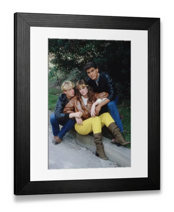 Framed Print : Fashion Shoots For Tiger Beat Framed Print : Fashion Shoots For Tiger Beat