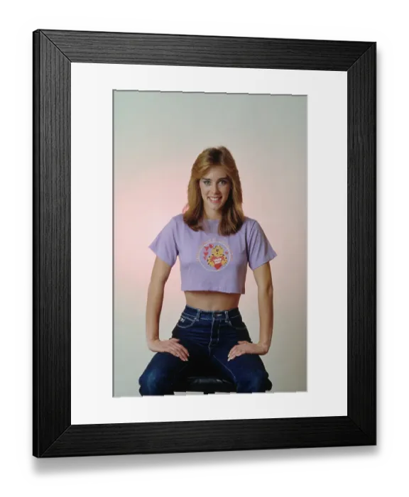 Framed Print : Teens Fashion Shoots For Tiger Beat Framed Print : Teens Fashion Shoots For Tiger Beat