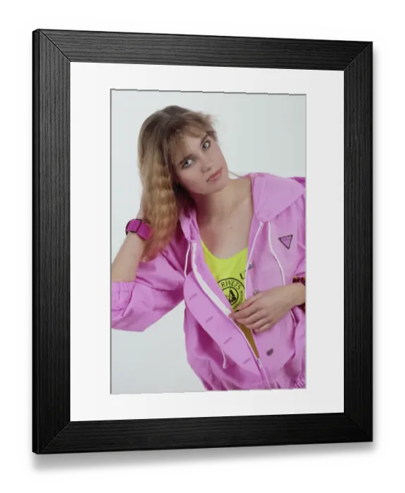 Framed Print : Teens Fashion Shoots For Tiger Beat Framed Print : Teens Fashion Shoots For Tiger Beat