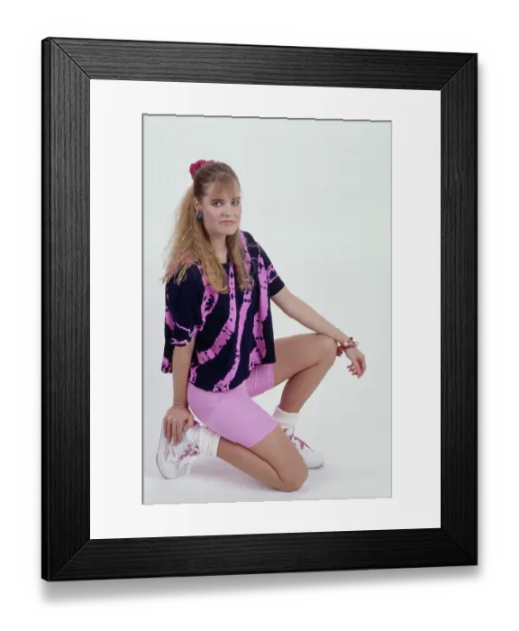 Framed Print : Teens Fashion Shoots For Tiger Beat Framed Print : Teens Fashion Shoots For Tiger Beat