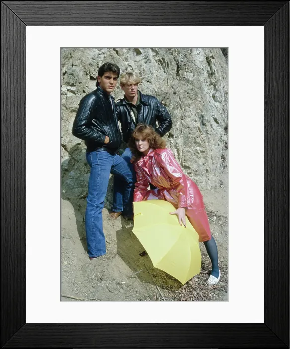 Framed Print : Teens Fashion Shoots For Tiger Beat Framed Print : Teens Fashion Shoots For Tiger Beat