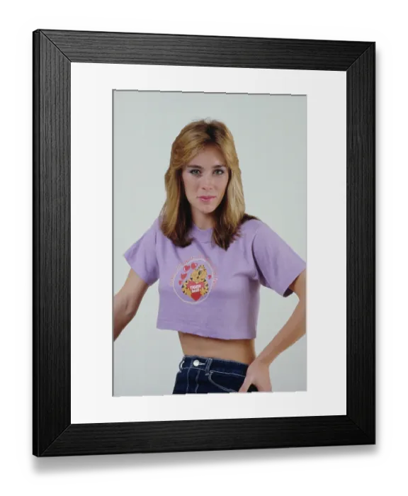 Framed Print : Teens Fashion Shoots For Tiger Beat Framed Print : Teens Fashion Shoots For Tiger Beat