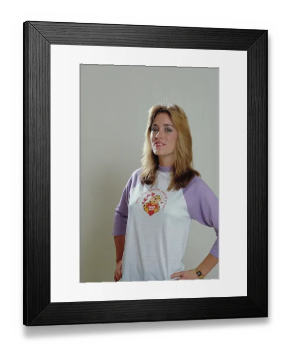 Framed Print : Teens Fashion Shoots For Tiger Beat