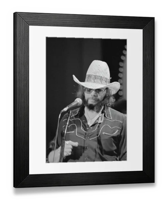 Framed Print : Hank Williams Jr. In Concert Framed Print : Hank Williams Jr. In Concert
