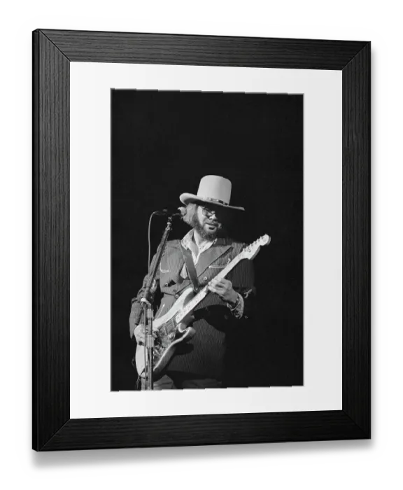 Framed Print : Hank Williams Jr. In Concert Framed Print : Hank Williams Jr. In Concert