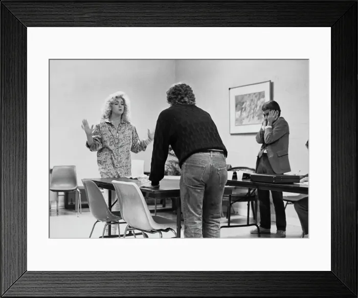 Framed Print : Filming Search For Tomorrow Framed Print : Filming Search For Tomorrow