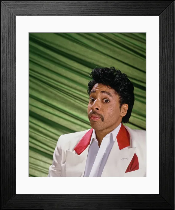 Framed Print : Morris Day, American Singer & Songwriter Framed Print : Morris Day, American Singer & Songwriter