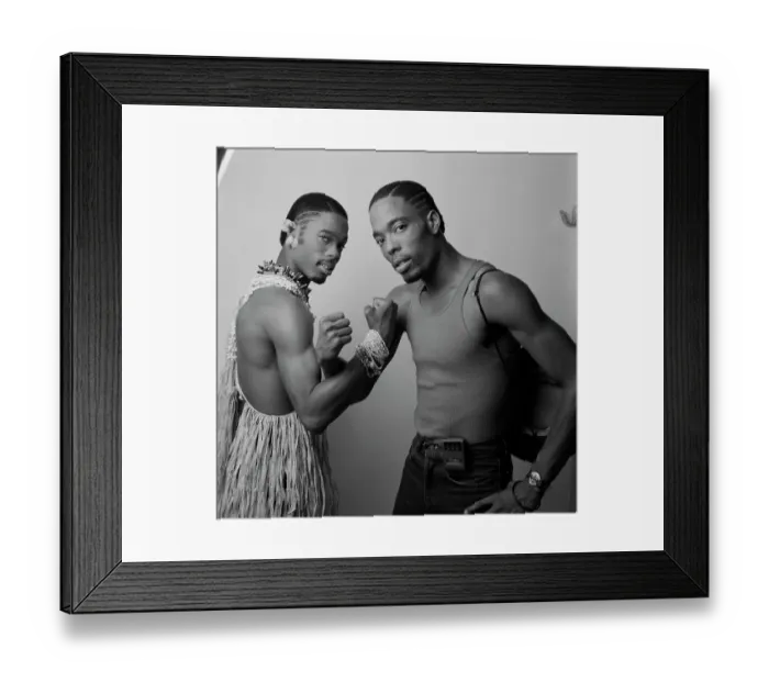 Framed Print : Two Thirds Of Whodini Framed Print : Two Thirds Of Whodini