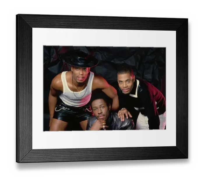Framed Print : Whodini, American Hip Hop Group Framed Print : Whodini, American Hip Hop Group