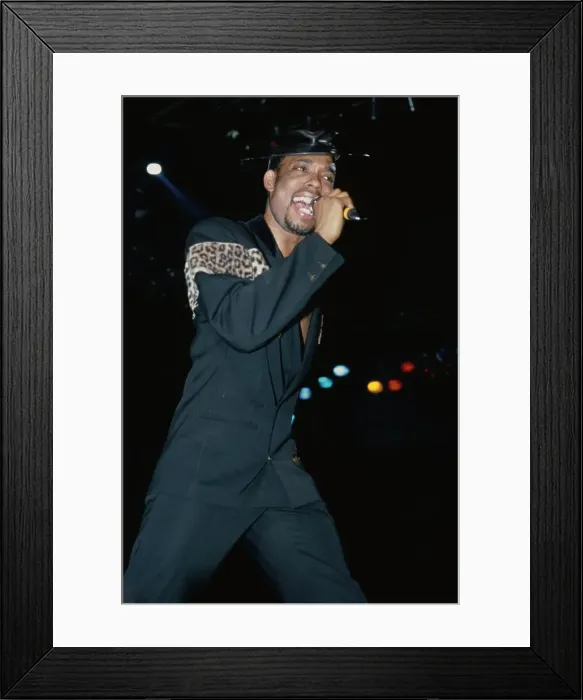 Framed Print : Whodini, American Hip Hop Group Framed Print : Whodini, American Hip Hop Group