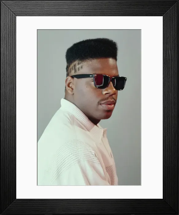 Framed Print : Schoolly D, American Rapper
