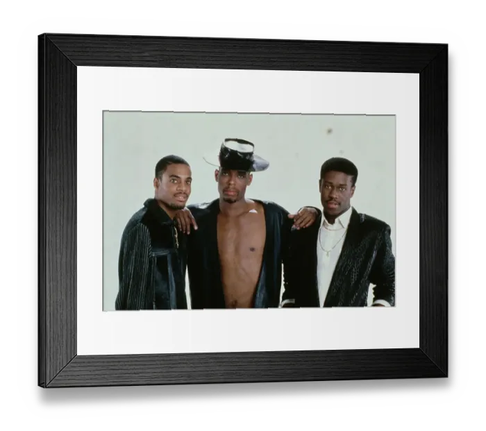 Framed Print : Whodini, American Hip Hop Group Framed Print : Whodini, American Hip Hop Group