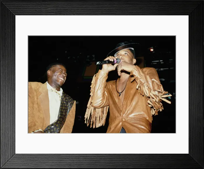 Framed Print : Whodini, American Hip Hop Group