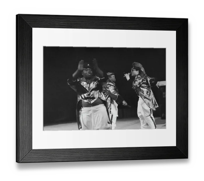 Framed Print : The Fat Boys Play Live Framed Print : The Fat Boys Play Live