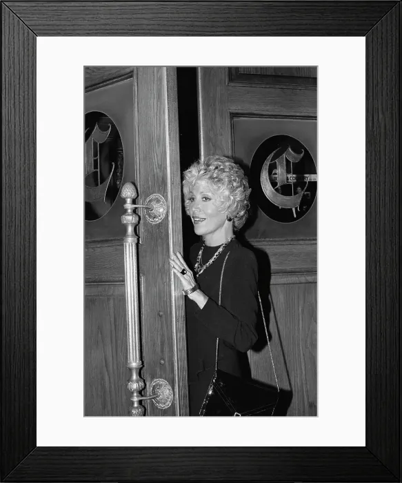 Framed Print : Rona Barrett Framed Print : Rona Barrett