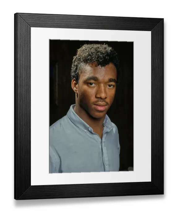 Framed Print : Afro Hair Portrait Session Framed Print : Afro Hair Portrait Session