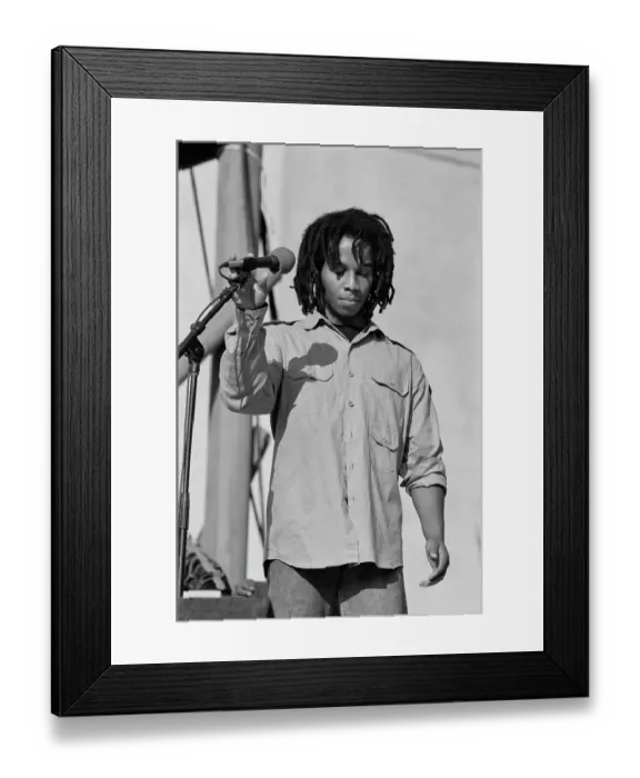 Framed Print : Ziggy Marley Framed Print : Ziggy Marley