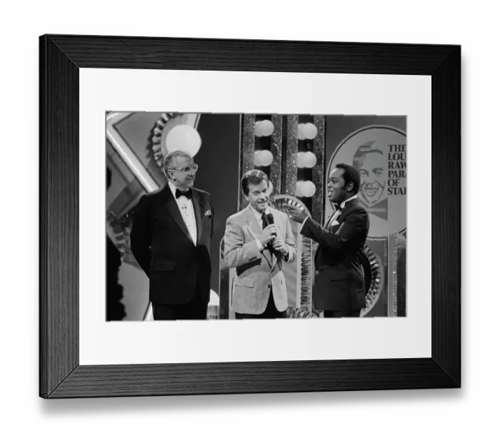 Framed Print : Lou Rawls Parade Of Stars Framed Print : Lou Rawls Parade Of Stars