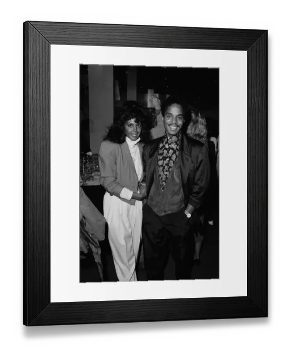 Framed Print : Marlon And Carol Jackson Framed Print : Marlon And Carol Jackson