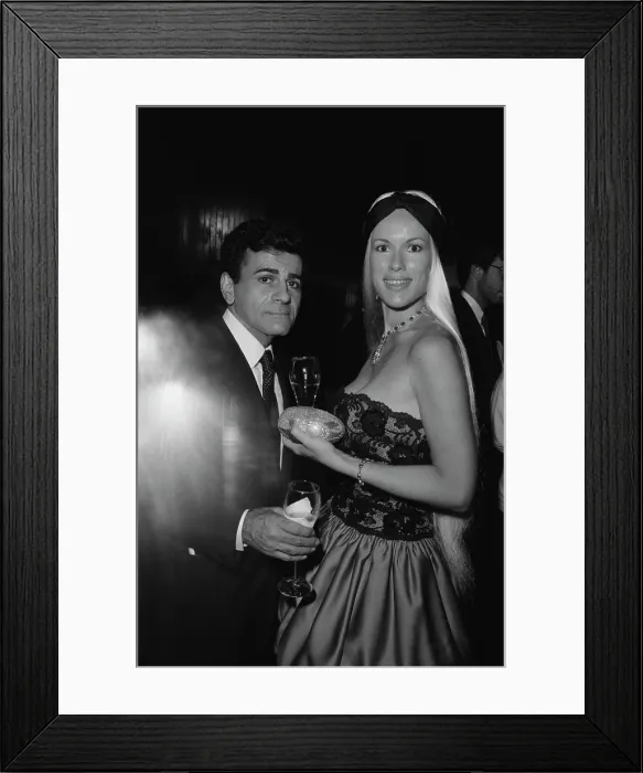 Framed Print : Casey And Jean Kasem Framed Print : Casey And Jean Kasem