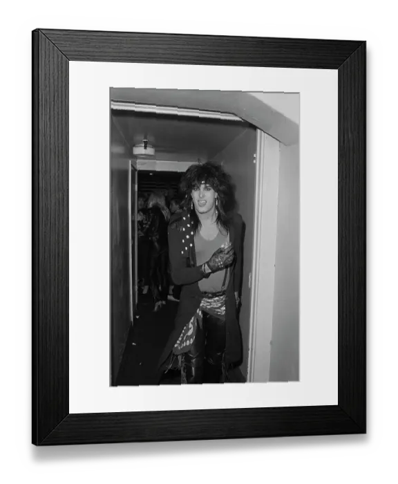 Framed Print : Nikki Sixx Framed Print : Nikki Sixx