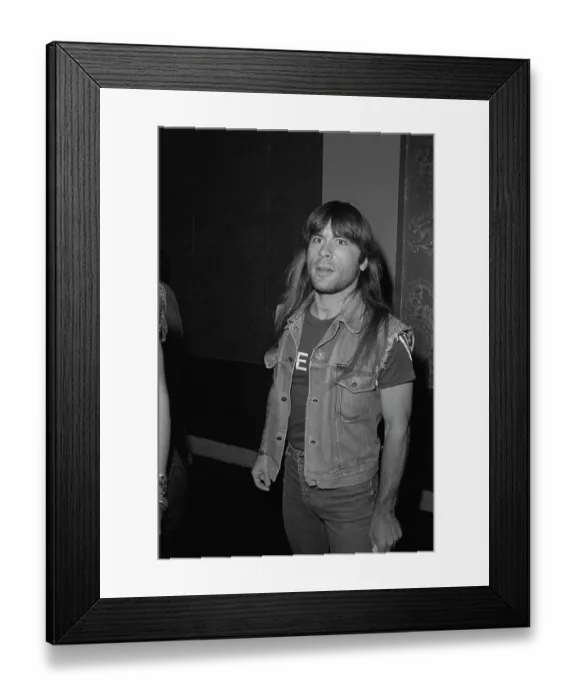 Framed Print : Bruce Dickinson Framed Print : Bruce Dickinson