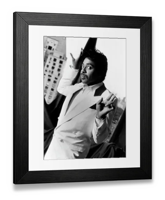 Framed Print : Morris Day Portrait Session Framed Print : Morris Day Portrait Session