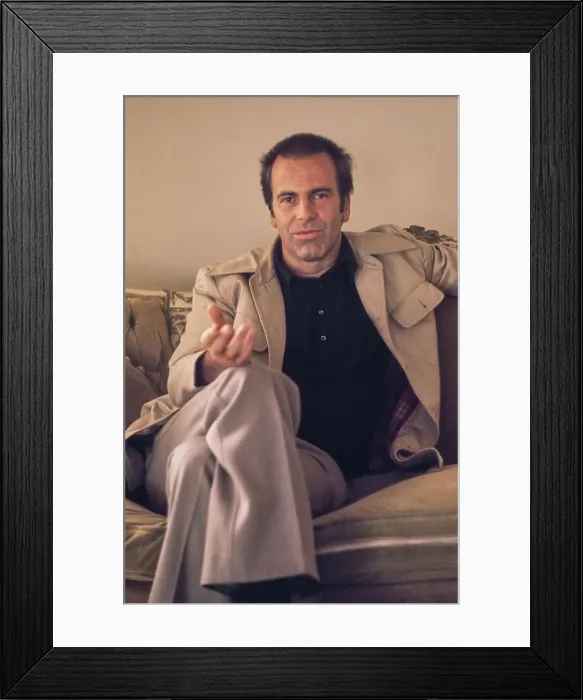 Framed Print : Maximillian Schell, Swiss Actor Framed Print : Maximillian Schell, Swiss Actor