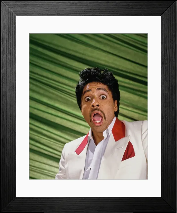 Framed Print : Morris Day, American Singer & Songwriter Framed Print : Morris Day, American Singer & Songwriter