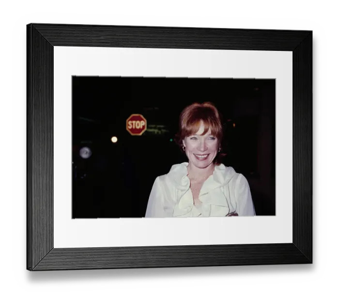 Framed Print : Shirley MacLaine, American Actress Framed Print : Shirley MacLaine, American Actress