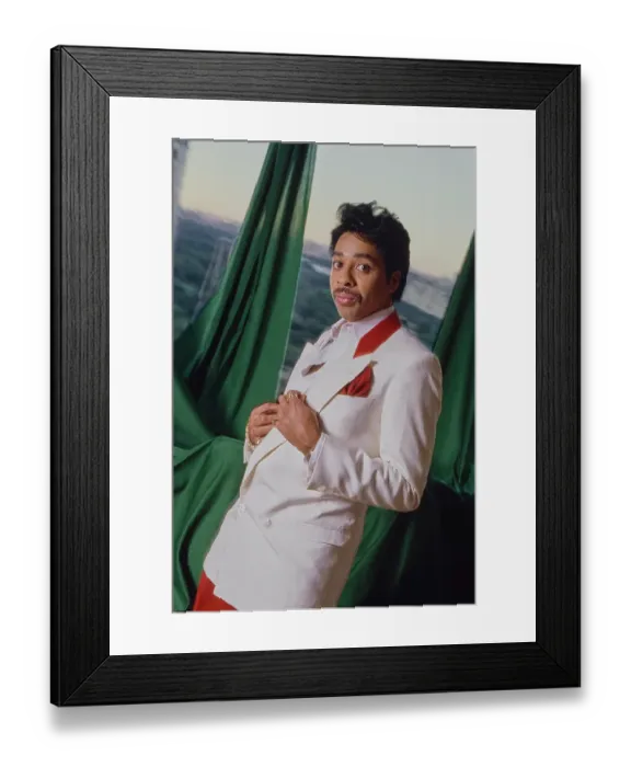 Framed Print : Morris Day, American Singer & Songwriter Framed Print : Morris Day, American Singer & Songwriter