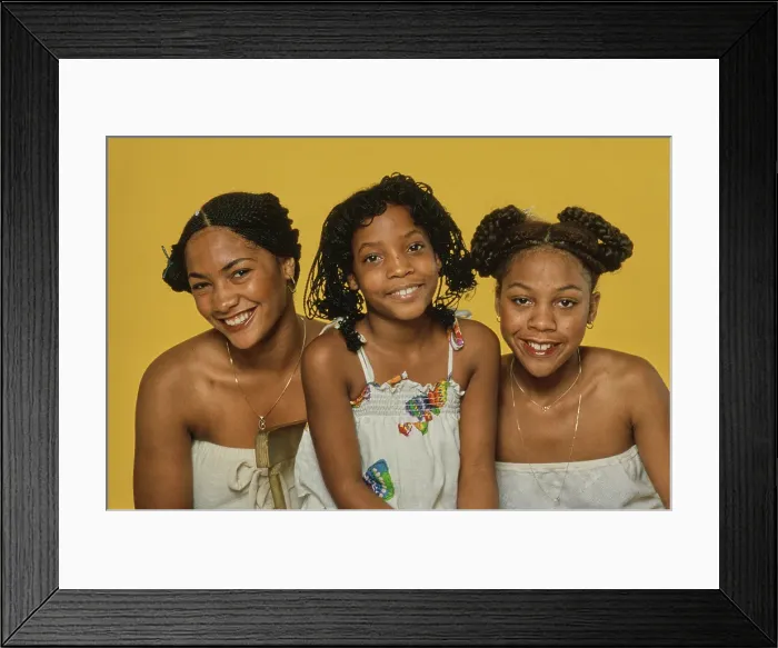 Framed Print : Afro Hair Portrait Session Framed Print : Afro Hair Portrait Session