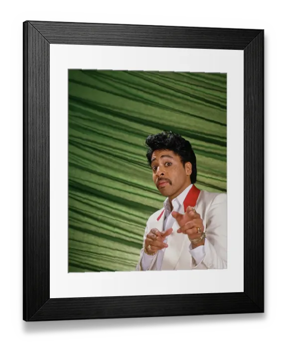 Framed Print : Morris Day, American Singer & Songwriter Framed Print : Morris Day, American Singer & Songwriter