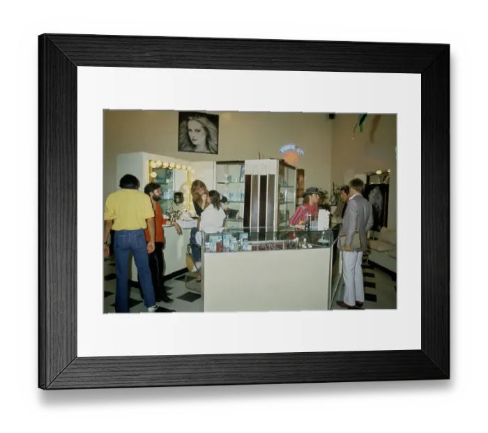 Framed Print : José Eber, French Hair Stylist Framed Print : José Eber, French Hair Stylist