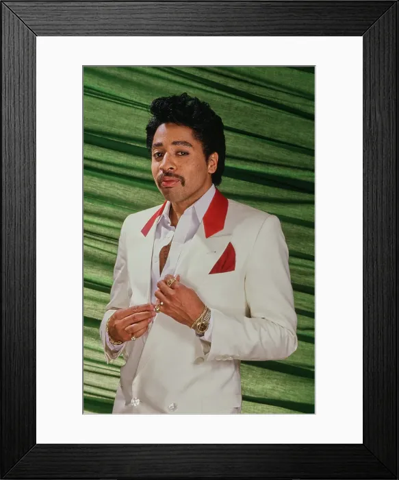 Framed Print : Morris Day, American Singer & Songwriter Framed Print : Morris Day, American Singer & Songwriter