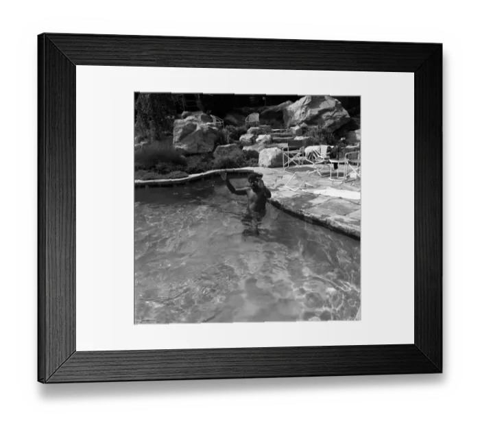 Framed Print : Kashif Portrait Session At Home In Connecticut Framed Print : Kashif Portrait Session At Home In Connecticut