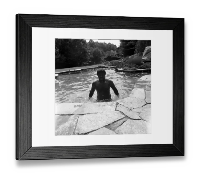 Framed Print : Kashif Portrait Session At Home In Connecticut Framed Print : Kashif Portrait Session At Home In Connecticut