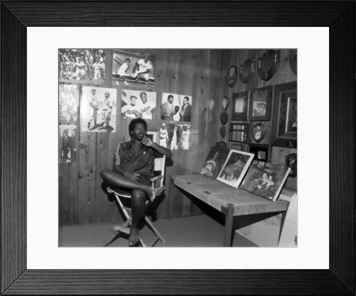 Framed Print : Kashif Portrait Session At Home In Connecticut Framed Print : Kashif Portrait Session At Home In Connecticut
