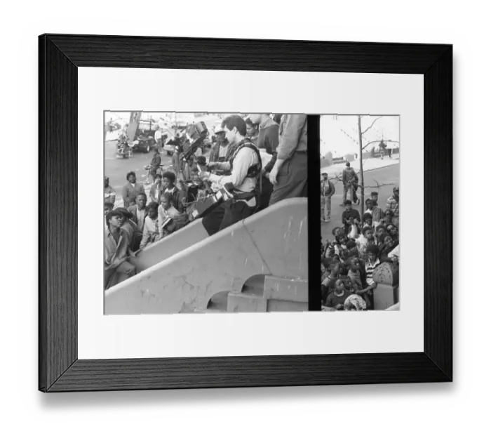 Framed Print : Force MD's Here I Go Again Video Shoot Framed Print : Force MD's Here I Go Again Video Shoot