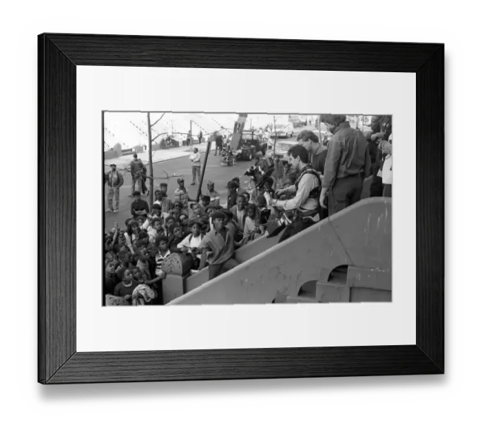 Framed Print : Force MD's Here I Go Again Video Shoot