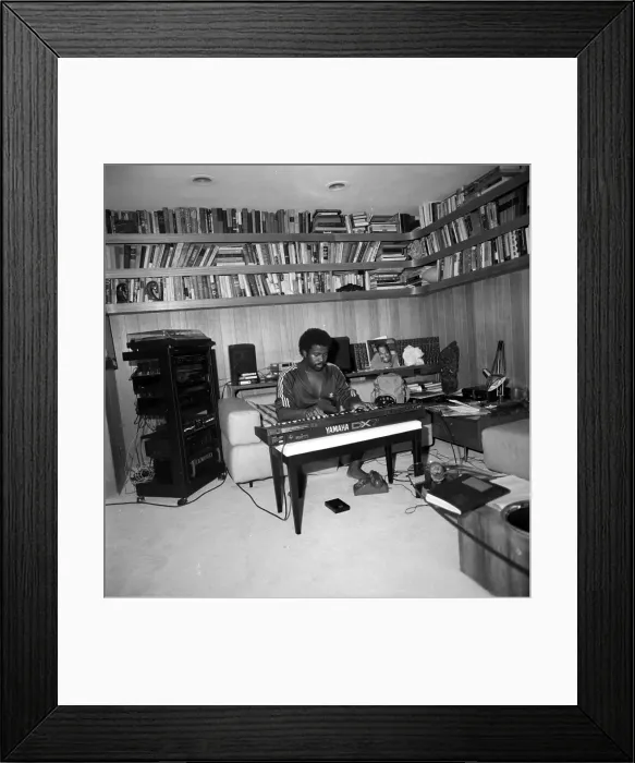 Framed Print : Kashif Portrait Session At Home In Connecticut Framed Print : Kashif Portrait Session At Home In Connecticut