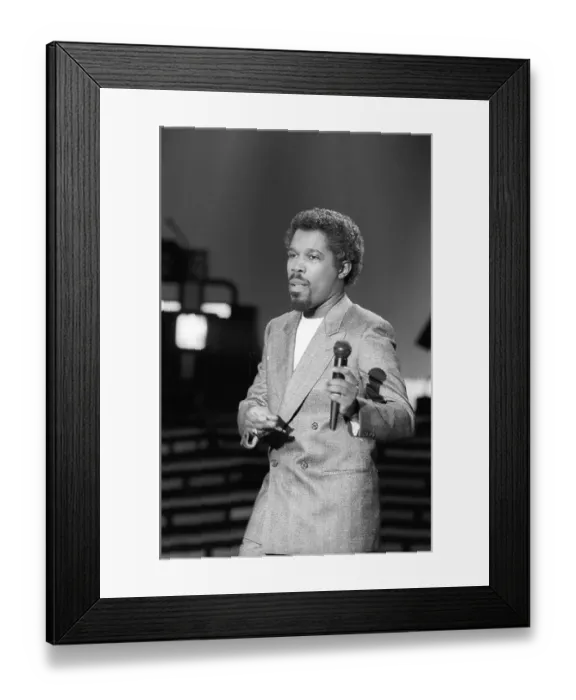 Framed Print : Billy Ocean On American Bandstand Framed Print : Billy Ocean On American Bandstand
