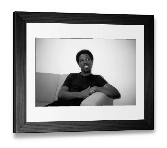 Framed Print : Billy Ocean Backstage Framed Print : Billy Ocean Backstage