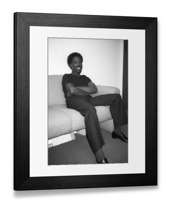 Framed Print : Billy Ocean Backstage Framed Print : Billy Ocean Backstage