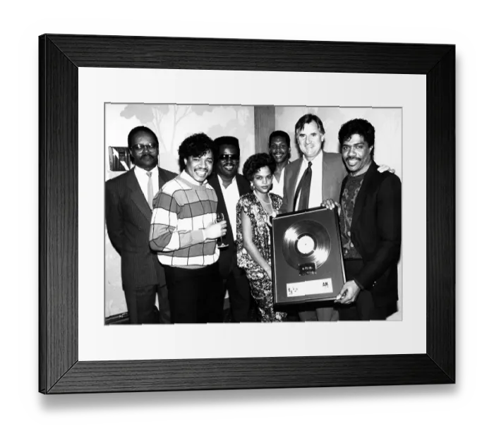 Framed Print : Atlantic Starr Portrait Framed Print : Atlantic Starr Portrait