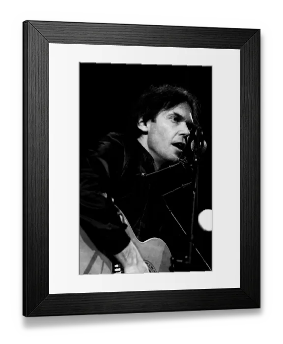 Framed Print : Neil Young Live Framed Print : Neil Young Live
