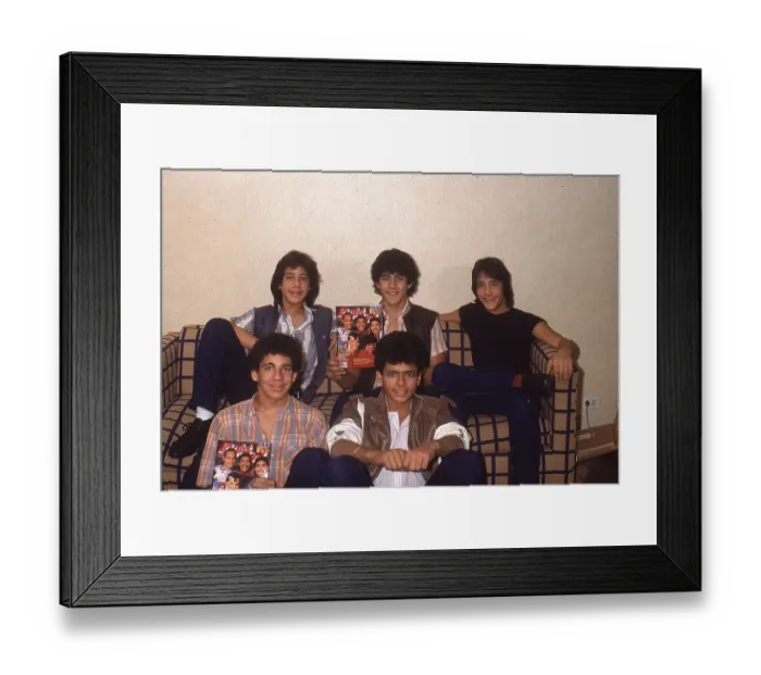 Framed Print : Puerto Rican Teen Quintet Menudo Framed Print : Puerto Rican Teen Quintet Menudo