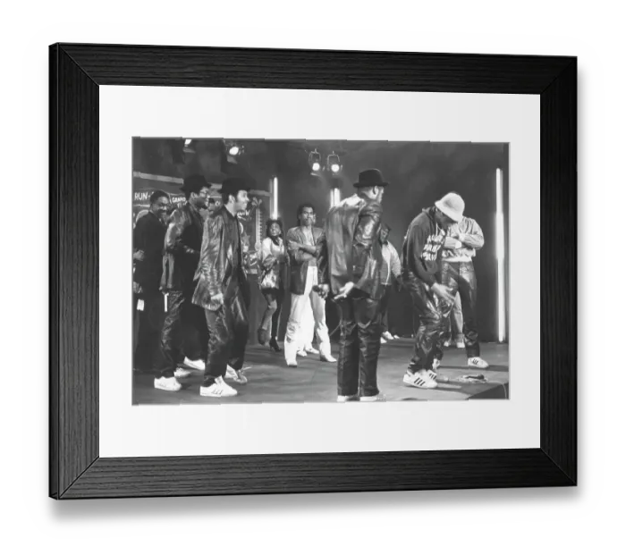 Framed Print : Photo of Run DMC Framed Print : Photo of Run DMC