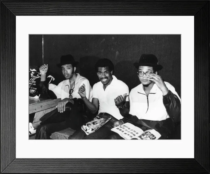 Framed Print : Photo of Run DMC Framed Print : Photo of Run DMC